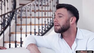 SexSinners.com - Chap watches his black wife have sex with her breasty ebony gf after hearing this babe has an affair.The petite boobs hottie licks and scissors the breasty brunette hair