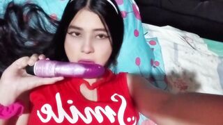 The superlatively good cowgirl with a taut vagina makes him cum inside (REAL HOMEMADE)