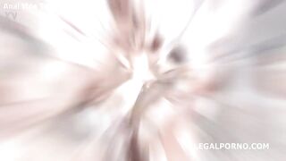 Interracial Anal Creampie with Nicole Ebony Balls Unfathomable Anal, Superb Gapes, DAP, Farts and Creampie GIO1199