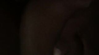 Black teen screwed from behind