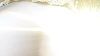 Bent over in the forest, fingerfucking myself during the time that u take me from behind