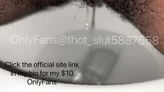 Peeing without Curly Snatch