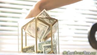 Black aupair gets jizzed