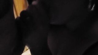 Amatuer Black Giving A Gift