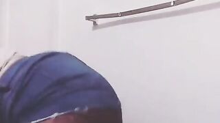 Large booty everywhere moist black hawt lady