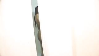 Fat ass ebony takes it in the pussy and ass