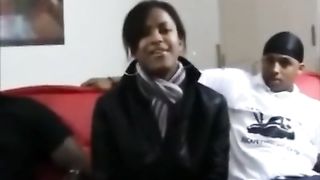 dominican teen has her first anal & threesome