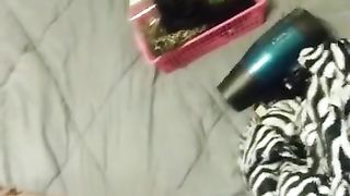 BBW MILF Sucking my Dick Dry while her Bestfriend Listening on the Phone