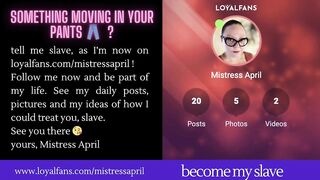 Femdom-goddess Headmistress April - Serf Maintenance