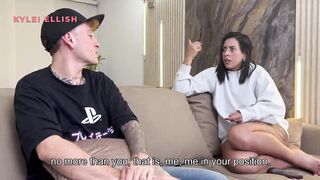 That's what u get for cheating! I screw my boyfriend's most good ally on his birthday, this guy fills my cunt with his cum! Kylei Ellish, Pipeboy and Nick Jowels