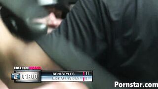 Hardcore Sex In Cage With Black Misty Stone