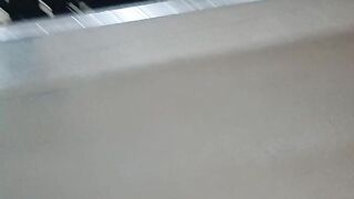 Risky Flash Of My Giant Bazookas And Plump Booty In Elevator