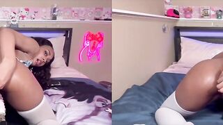 KhloeSweet CG 1st Anal Adventure with Screw Machine