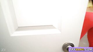 BANGBROS - Hawt Housekeeper Nikki Knightly Drilled In The Booty With Large Ebony Shlong