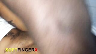 I bang her hard and cum inside her snatch