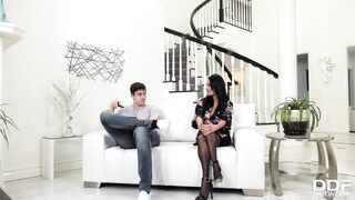 Curvy Mediterranean Stepmom Anissa Kate Introduces to Unfathomable Dicking