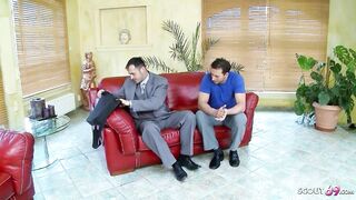 Hawt Wife Amanda Tempt to Coarse Anal threesome by own Spouse