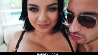 Payton Preslee likes getting her throat drilled hard!