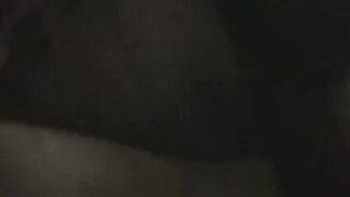 Got me a large ebony vibrator 11inc all in my snatch