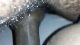 Black wifey gettin some penis