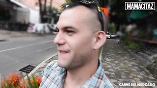 CARNEDELMERCADO - Morelia Mazo - Biggest Butt Black Whore Sucks And Gets Screwed By A Hard Wang