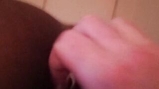 Black Floozy's Hawt Panty Stuffed Twat