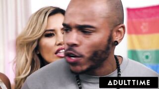 Hawt Yoga MILFs Go Downward Doggy For WANG! FUCKFEST!