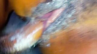 No leniency pov with tiny Afro nineteen yo doxy