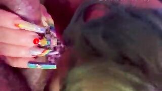 POV creamy taut Spanish twat!!