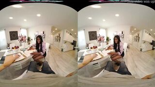 VRHUSH Black chick Nicole Kitt needs aid studying