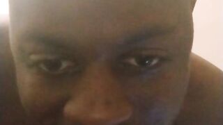 Orgasming to some solo black clips and testing my recent phone to watch if it works properly two