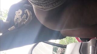 A little joy outside