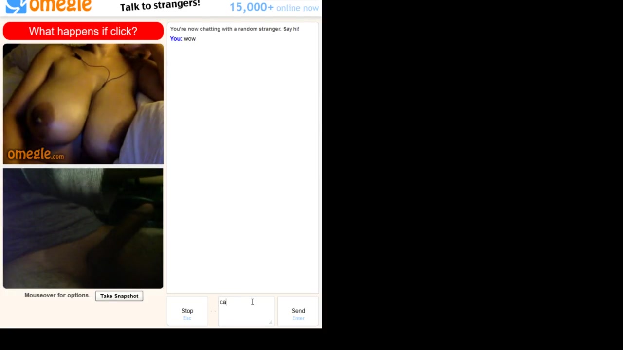 Omegle chats porn