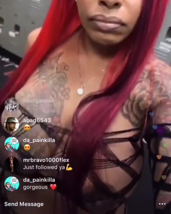 Instagram live nude