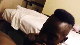 BBC Deepthroat Sucking & Swallow