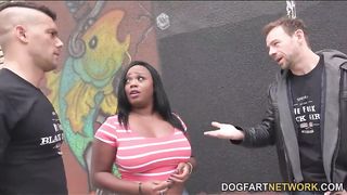 Jayden Starr enjoys DP