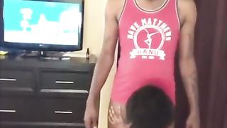 Skinny Ebony Girl in Sundress Thot Pocket