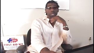 Sydnee Capri ebony babe fucking big cock