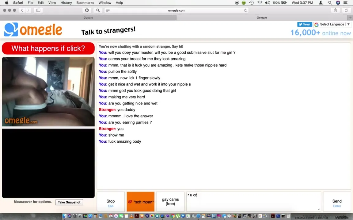 Omegle submissive