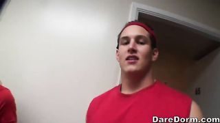 2 straight and 1 lesbian couples