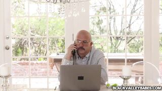 Aaliyah Hadid is a spoiled rotten ebony valley cutie whose pops will go to the end of the earth for her.