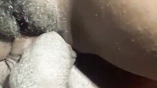 Unfathomable Black creampie