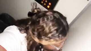 Black big beautiful woman Mouths Strangers BBC At The Brilliance Gap