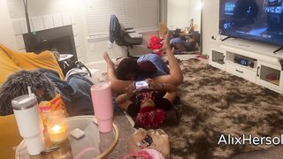 This babe Got Greedy And Wont Let Him Smack Me