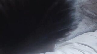 Enjoying the ebony angel's wicked butt