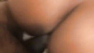 Black Love dong. Doggy styling Bang