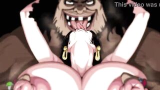 Boa Hancock captured by Ebony Beard