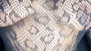 Black Hottie Massive Titties Slow Mo