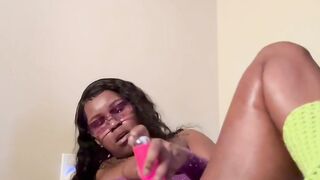 Beautiful Black Toys With Herself