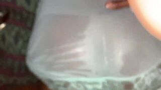 Pounded Black mama Booty up